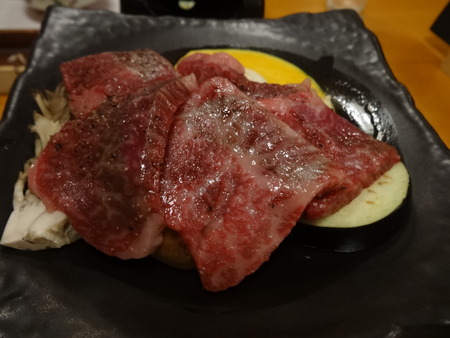 焼物前沢牛陶板焼き