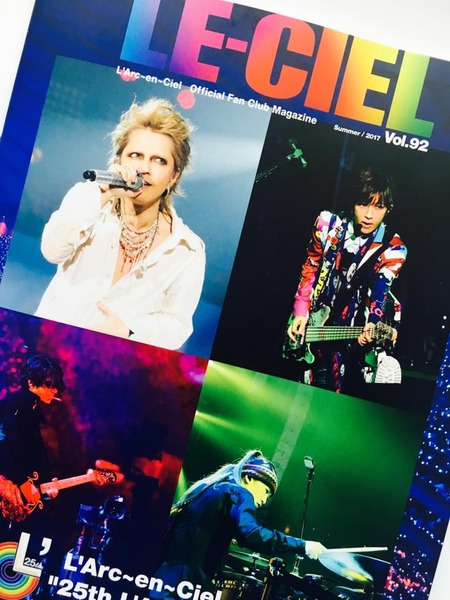 L'Arc〜en〜Ciel  22点セット　ファンクラブ会報　vol.1〜13 f249be20-s.jpg