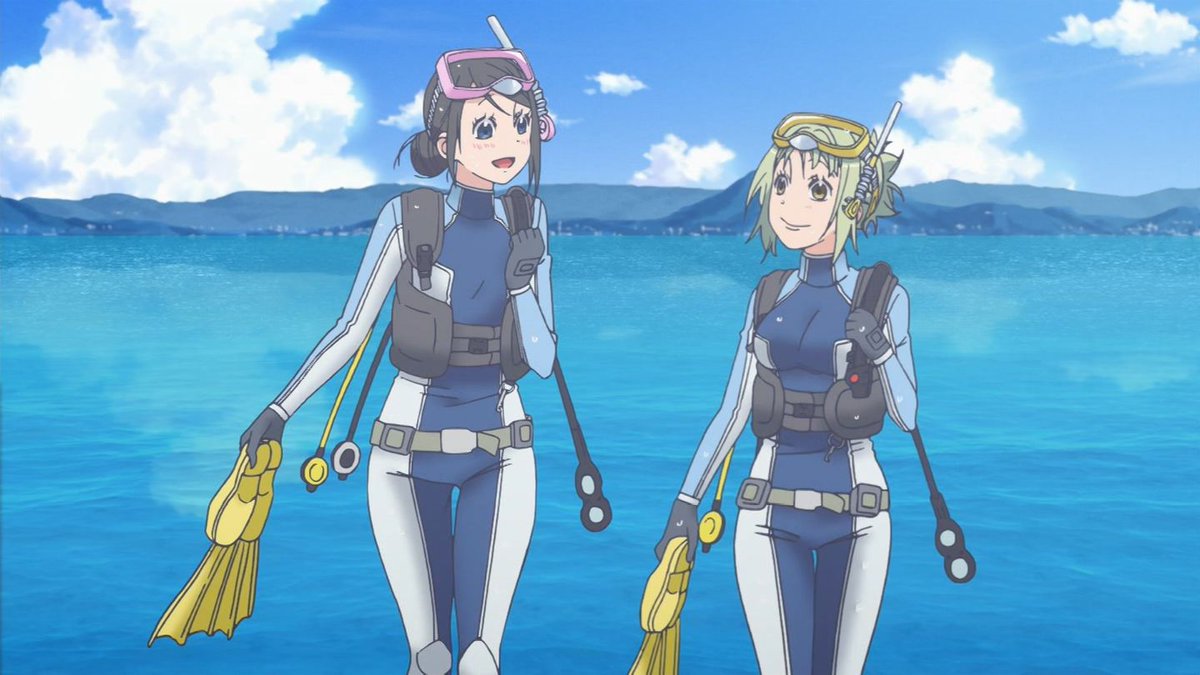 あまんちゅ! 12話 蒼い世界のコト 感想 まとめ
