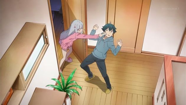 エロマンガ先生 1話