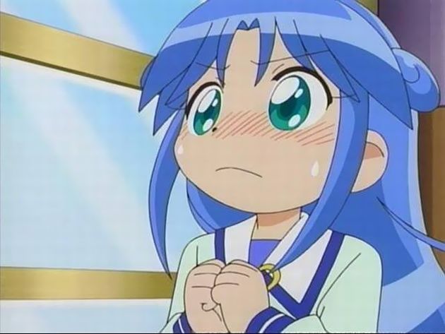 アニメキャラ 青髪