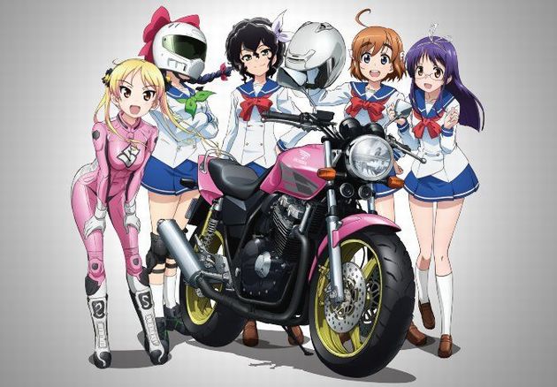 【2016春アニメ】『ばくおん!!』に登場する金髪キャラ”鈴乃木凜”ちゃんが天使すぎる・・・!!!!(PV・感想あり)