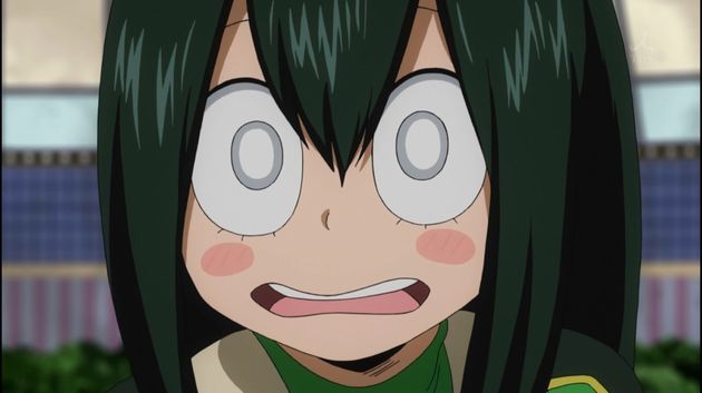 アニメ『僕のヒーローアカデミア』の蛙吹梅雨とかいうカエルっぽい子が可愛すぎる・・・!?(画像・OPあり)