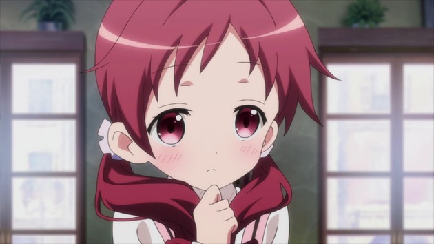ショートヘア 赤髪 アニメキャラ