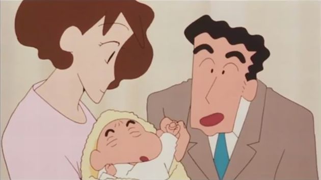 日本の父親 アニメキャラ
