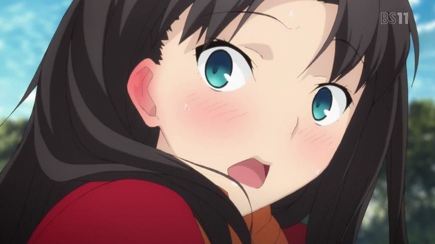 Fate 遠坂凛 キャラ 可愛い