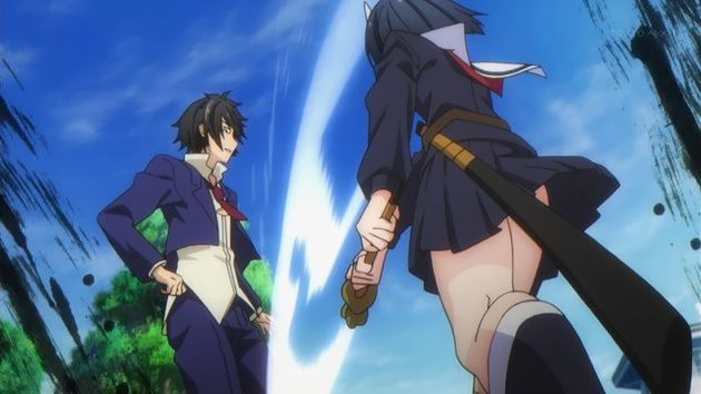 武装少女マキャヴェリズム 1話 23