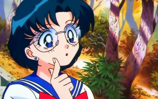 アニメキャラ 青髪