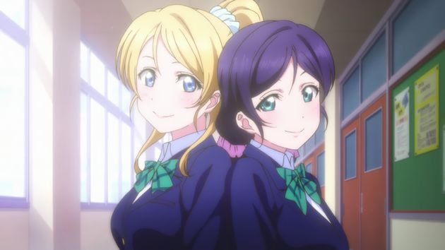 アニメ 百合カップル アニメキャラ