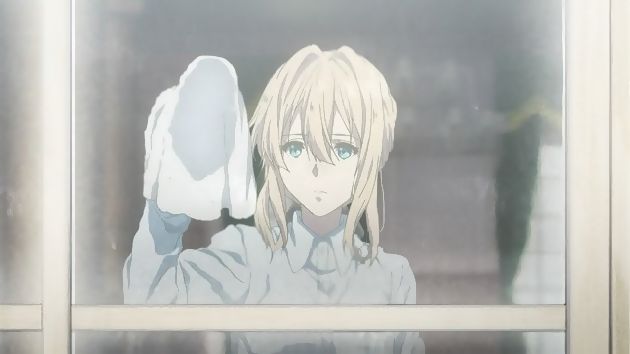 ヴァイオレット・エヴァーガーデン 1話