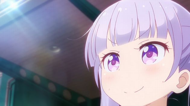 アニメキャラ 青髪