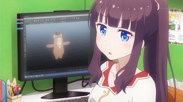 「NEW GAME!!」3話 (07)