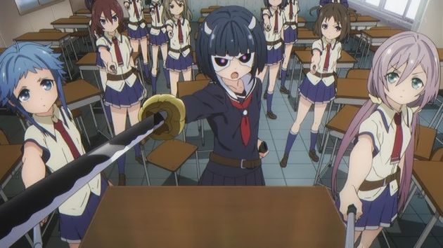武装少女マキャヴェリズム 1話 11