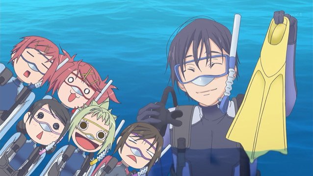 あまんちゅ! 12話 蒼い世界のコト 感想 まとめ