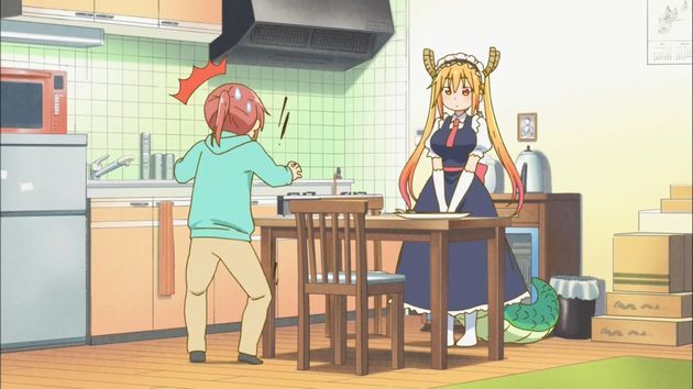 小林さんちのメイドラゴン 1話 感想