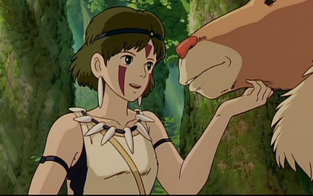 アニメ『もののけ姫』のサンとかいうヒロインって絶対に臭いよね・・・!?お風呂も入らないし服も着替えなさそう・・・!!