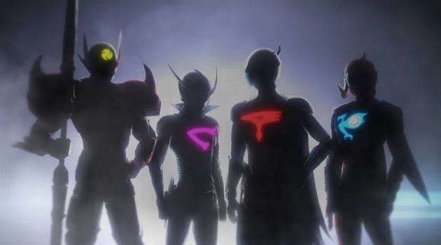アニメ Infini-T Force タツノコプロ ヒーロー ガッチャマン テッカマン ポリマー キャシャーン