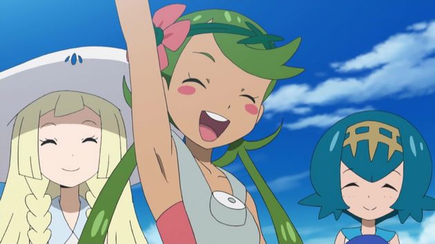 ポケモンSM リーリエ スイレン 可愛いキャラ
