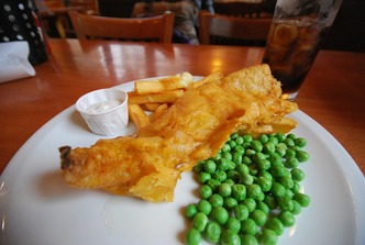 Pubでフィッシュ&チップス 2