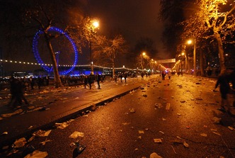 荒れてきて