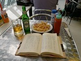 空港でビール