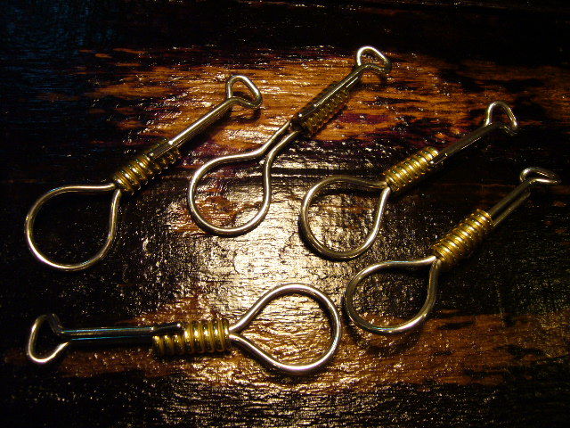 Hang Noose Key Chain 【 Stainless×Brass 】 : bikers-heaven