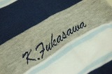 筆記体 K.fukasawa