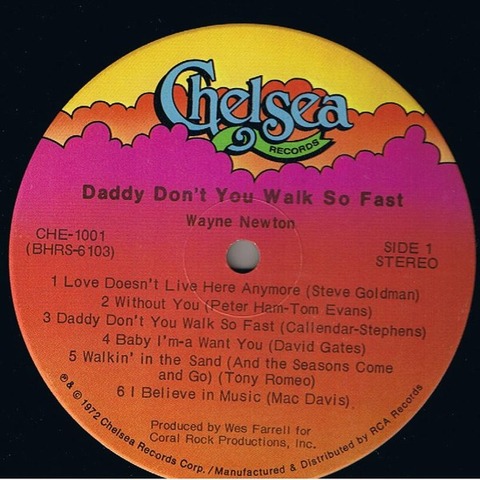 Wayne Newton - Daddy Don't You Walk So Fast (1972) r