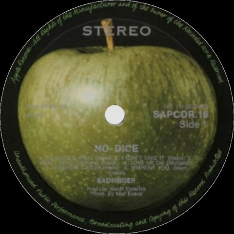 Badfinger No Dice SAPCOR-16 Rhodesia r1