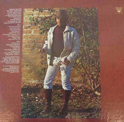 Johnny Mathis - KC 31342 back