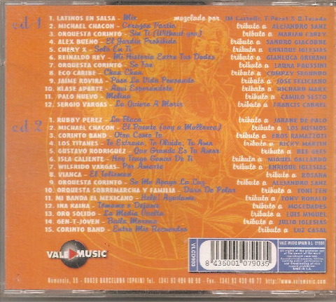 Orquesta Corinto - Latinos en Salsa back