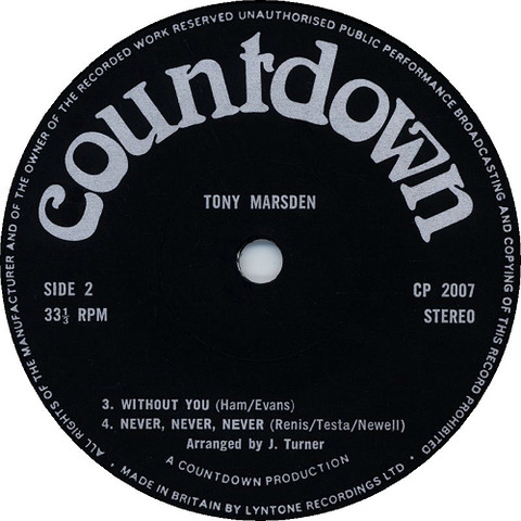 Tony Marsden - CP 2007