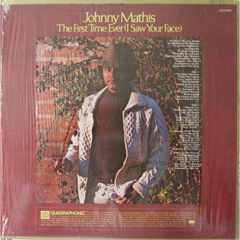 Johnny Mathis - CQ 31342 back
