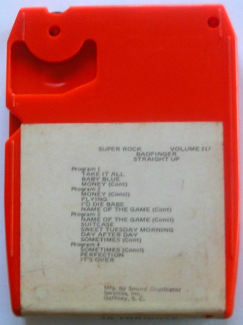 8-Track Straight Up Sound Duplicator back