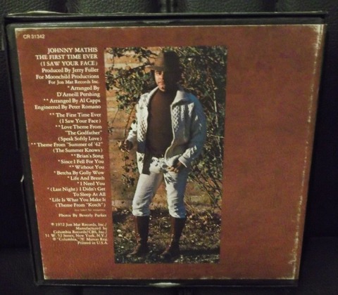 Johnny Mathis - CR 31342 back