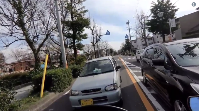 【悲報】名古屋で逆走車が2台連続で撮影される。どうなってんだよここ…