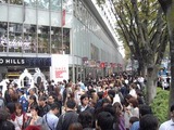 街中ファッションイベント:原宿表参道にて
