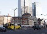 改装中の東京駅丸の内口
