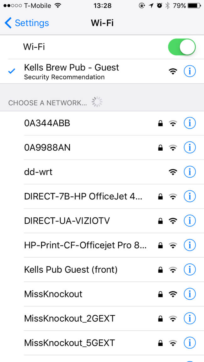Guest Wi-Fi | Kells Brewery