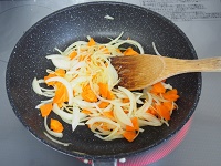 カレー切干大根手順1ブログ