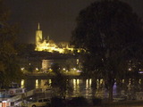 church in night
