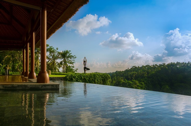 Yoga at Mandapa