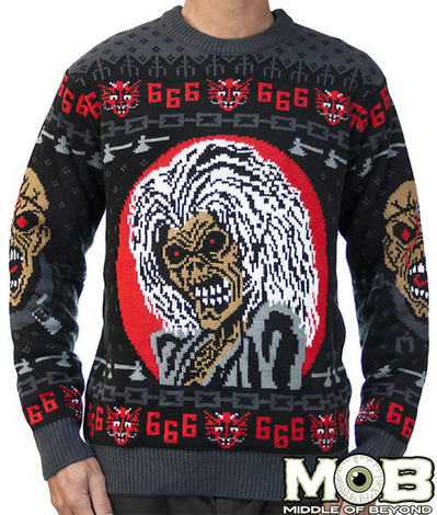 IRON MAIDEN SWEATER