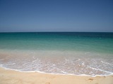 エメラルドグリーンの海