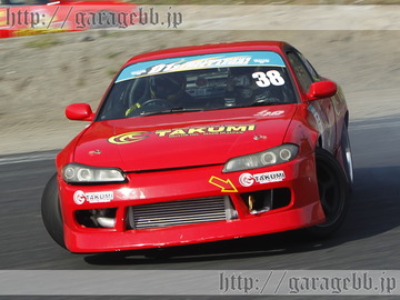 ドリフトエキスパートクラス:ガレージビービー走行会2014最終戦Rd.5in日光サーキット11月17日(月)