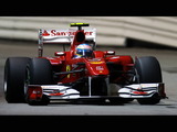 F1シンガポールGPポールポジションのフェルナンド・アロンソ