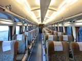 Tilt Train車内