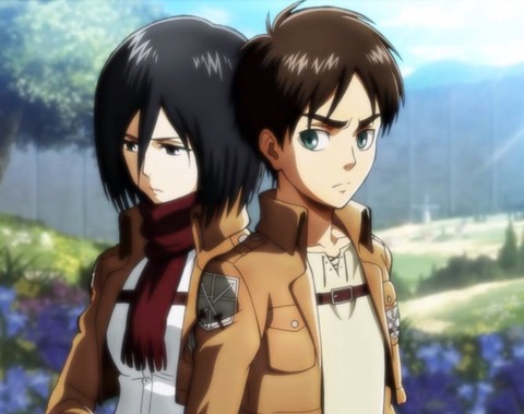 mikasa&eren