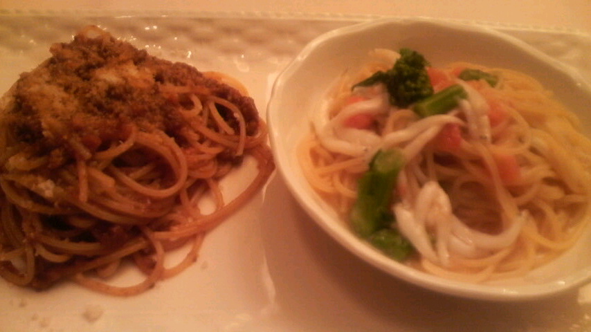 ハーフ&ハーフパスタ