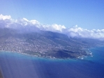 上空からのオアフ島